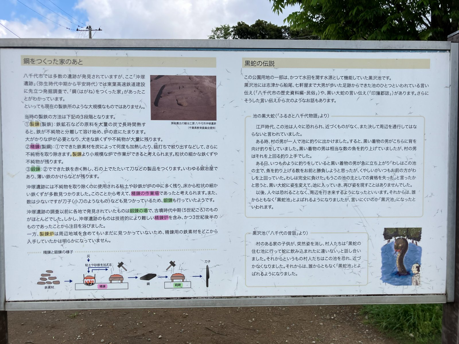 黒沢池の伝説