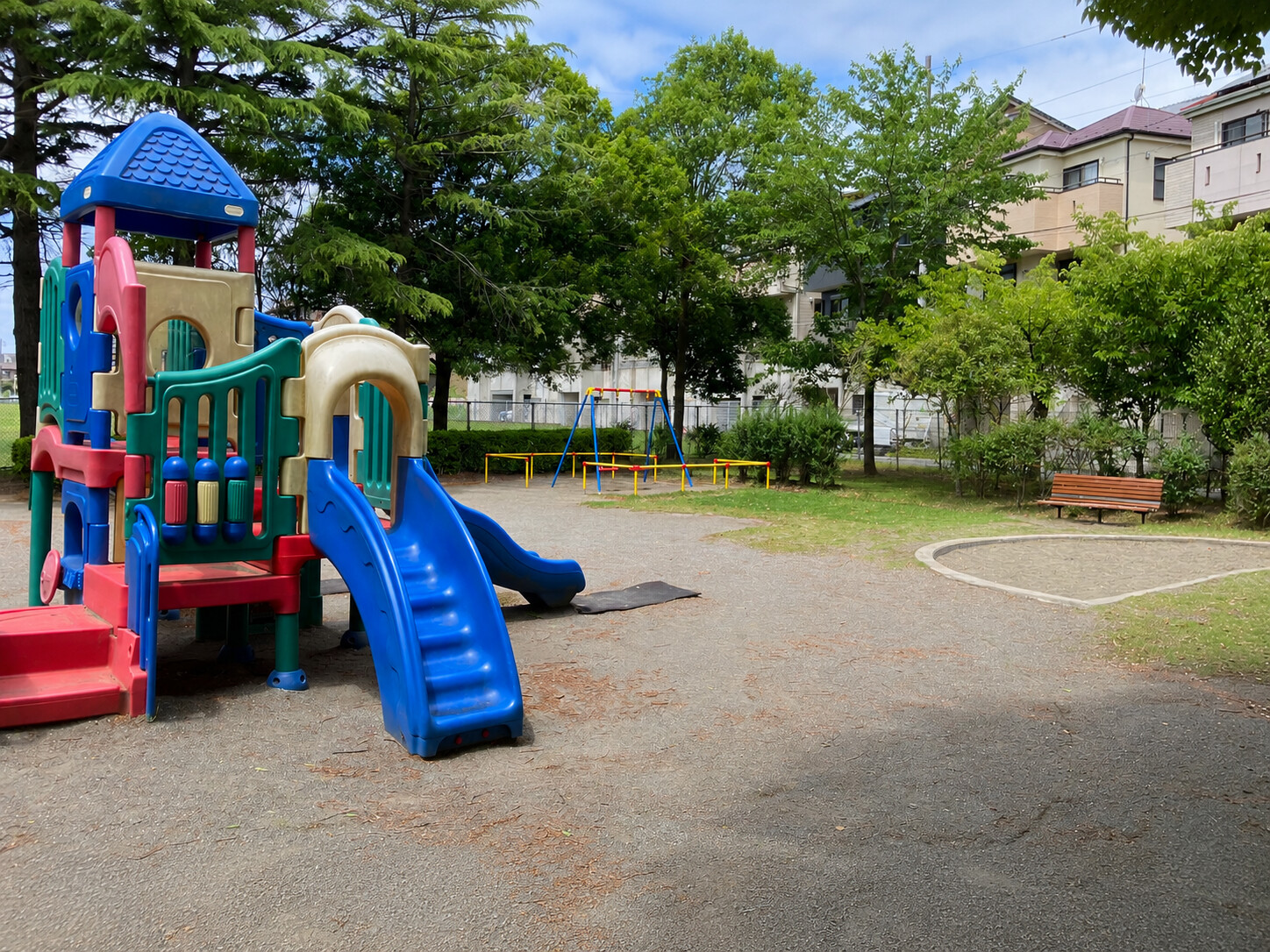 八千代台近隣公園の幼児向け複合遊具